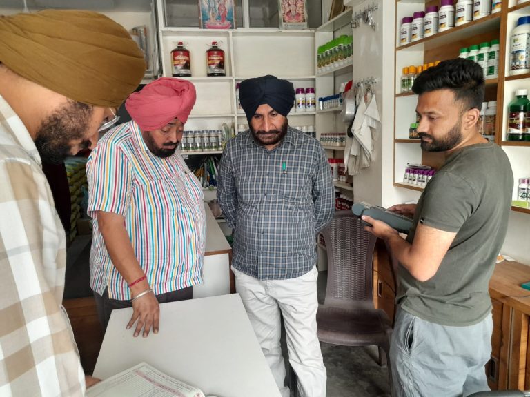 ਖੇਤੀਬਾੜੀ ਵਿਭਾਗ ਵੱਲੋਂ ਡੀਏਪੀ ਖਾਦ ਦੀਆਂ ਦੁਕਾਨਾਂ ਦੀ ਚੈਕਿੰਗ ਜਾਰੀ