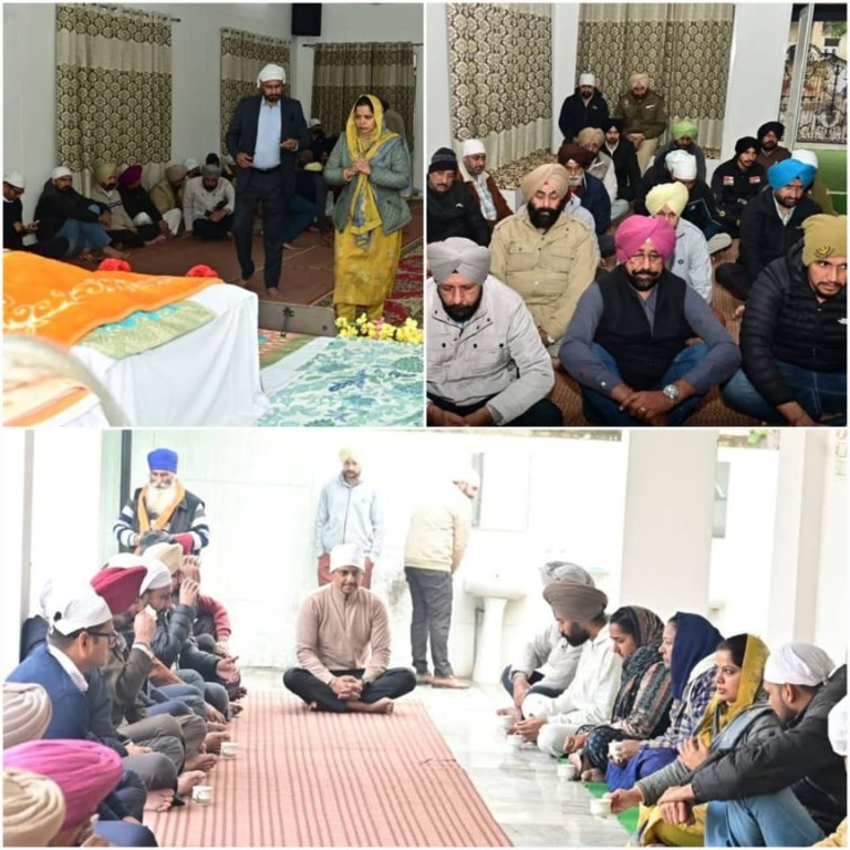ਬਠਿੰਡਾ ਪੁਲਿਸ ਵੱਲੋਂ ‘ਸਰਬੱਤ ਦੇ ਭਲੇ’ ਲਈ ਸ਼੍ਰੀ ਅਖੰਠ ਪਾਠ ਸਾਹਿਬ ਦਾ ਪ੍ਰਕਾਸ਼ ਸੁਰੂ ਕਰਵਾਇਆ