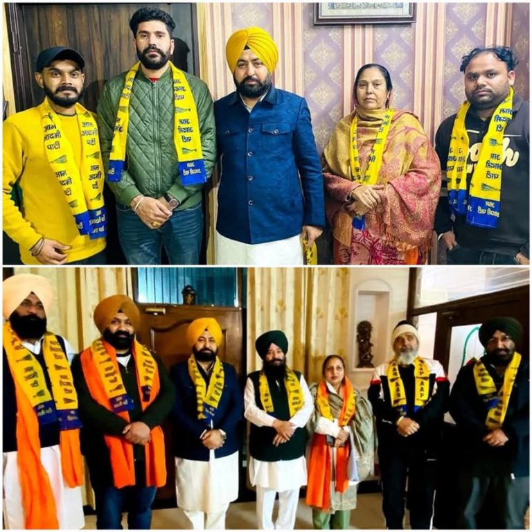 ਲੁਧਿਆਣਾ ’ਚ ‘ਆਪ’ ਨੇ ਕਾਂਗਰਸ ਅਤੇ ਭਾਜਪਾ ਨੂੰ ਦਿੱਤਾ ਵੱਡਾ ਝਟਕਾ, 3 ਕੋਂਸਲਰ ਕੀਤੇ ਸ਼ਾਮਲ