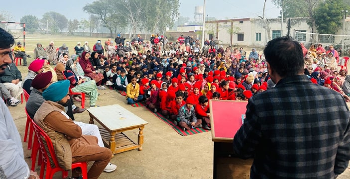ਯੁਵਕ ਸੇਵਾਵਾਂ ਵਿਭਾਗ ਵੱਲੋਂ ਨਸ਼ਿਆਂ ਵਿਰੁੱਧ ਚਲਾਈ ਜਾ ਰਹੀ ਮੁਹਿੰਮ ਤਹਿਤ ਪਿੰਡ ਭੂੰਦੜ ਵਿਖੇ ਨੁਕੜ ਨਾਟਕ ਕਰਵਾਇਆ