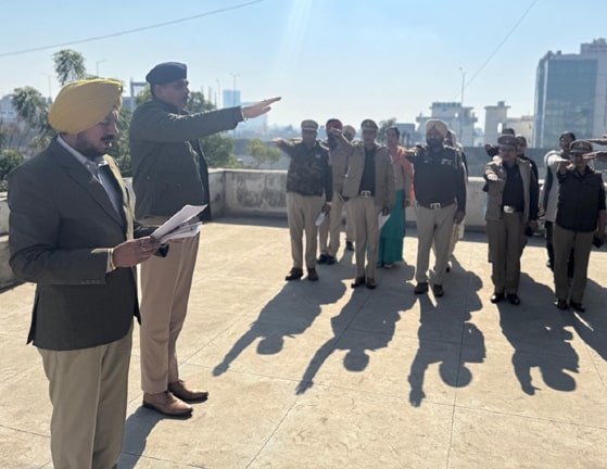 ਮੋਗਾ ਪੁਲਿਸ ਵੱਲੋਂ 15ਵਾਂ ਰਾਸ਼ਟਰੀ ਵੋਟਰ ਦਿਵਸ ਮਨਾਇਆ ਗਿਆ