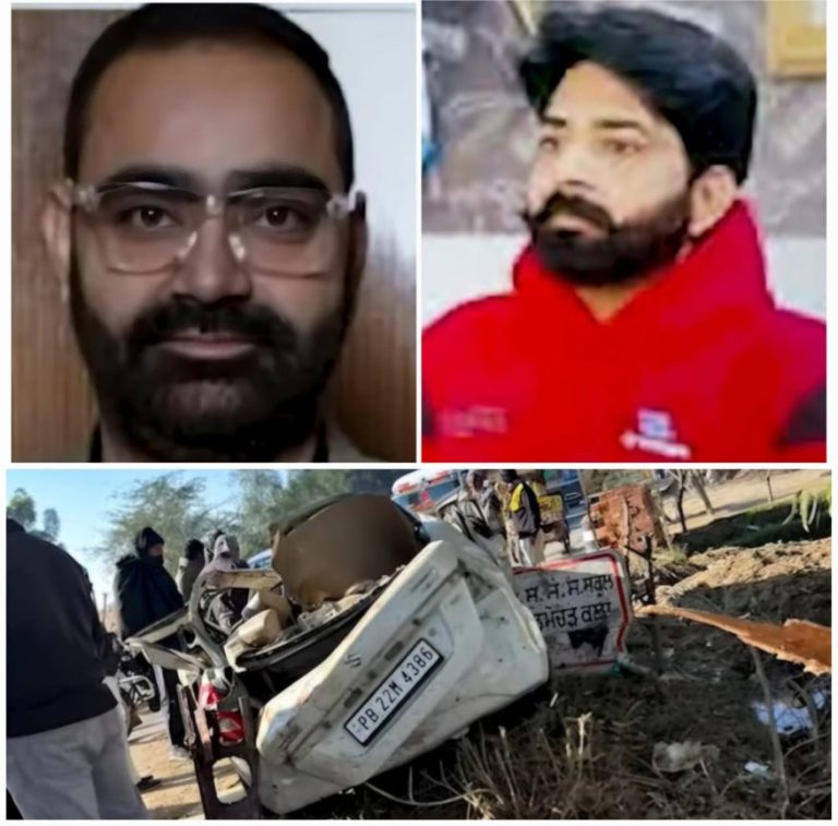 ਪਾਰਟੀ ਤੋਂ ਵਾਪਸ ਪਰਤ ਰਹੇ ਦੋ ਦੋਸਤਾਂ ਦੀ ਕਾਰ ਹਾਦਸੇ ਵਿਚ ਹੋਈ ਮੌ+ਤ, ਇੱਕ ਜਖ਼ਮੀ