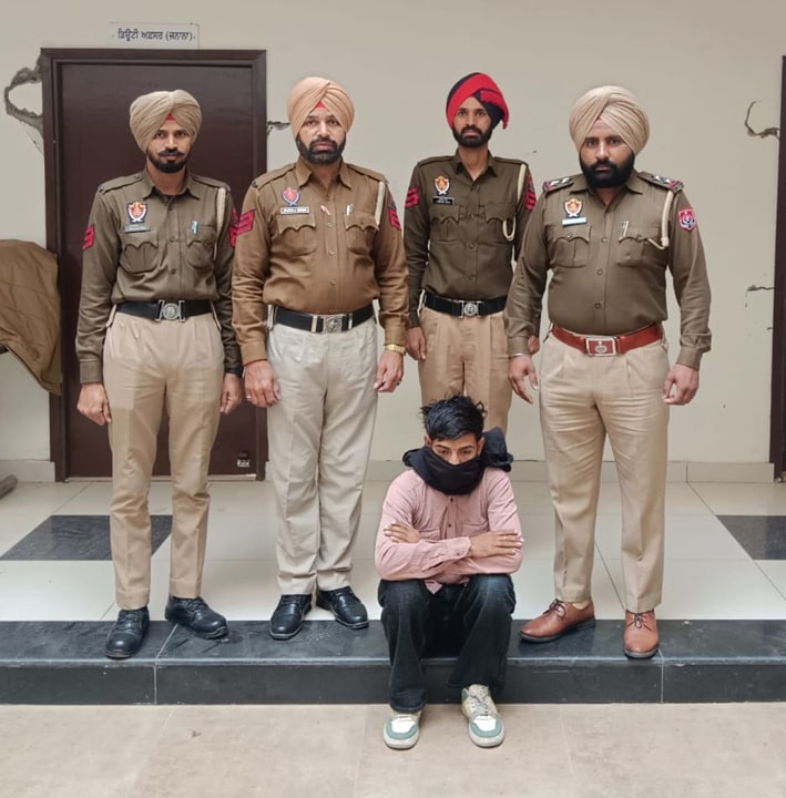 ਮੋਗਾ ਪੁਲਿਸ ਵੱਲੋ 300 ਗ੍ਰਾਮ ਹੈਰੋਇਨ ਸਮੇਤ 01 ਮੁਲਜ਼ਮ ਕਾਬੂ