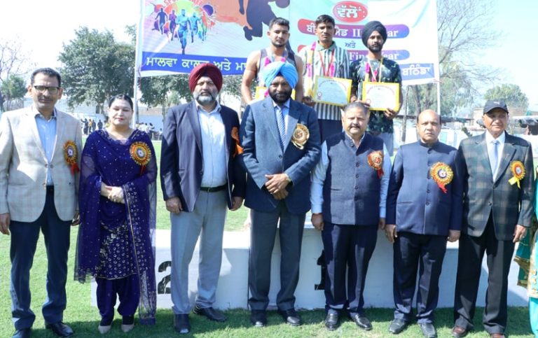 ਬਠਿੰਡਾ ਦੇ ਨਾਮਵਰ ਮਾਲਵਾ ਕਾਲਜ ਅਤੇ ਮਾਲਵਾ ਕਾਲਜ ਆਫ ਫਿਜੀਕਲ ਐਜੂਕੇਸ਼ਨ ਵਿਖੇ 19ਵੀਂ ਐਥਲੈਟਿਕਸ ਮੀਟ 2025 ਦਾ ਆਯੋਜਨ