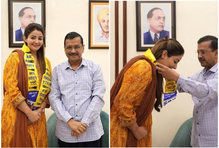 ਉੱਘੀ ਅਦਾਕਾਰਾ ਸੋਨੀਆ ਮਾਨ ਹੋਈ ਆਮ ਆਦਮੀ ਪਾਰਟੀ ਵਿੱਚ ਸ਼ਾਮਿਲ