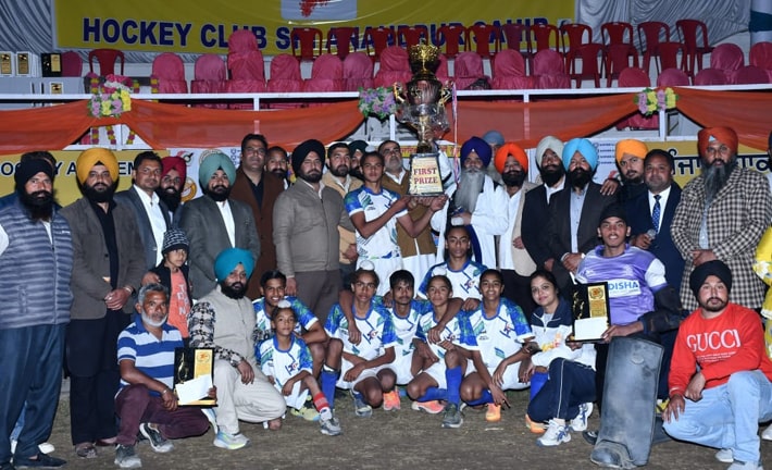 ਯਾਦਗਾਰ ਹੋ ਨਿਬੜਿਆ ਹਾਕੀ ਕਲੱਬ ਸ੍ਰੀ ਅਨੰਦਪੁਰ ਸਾਹਿਬ ਵੱਲੋਂ ਕਰਵਾਇਆ ਚੋਥਾ ਦੋ ਰੋਜਾ ਹਾਕੀ ਟੂਰਨਾਮੈਂਟ