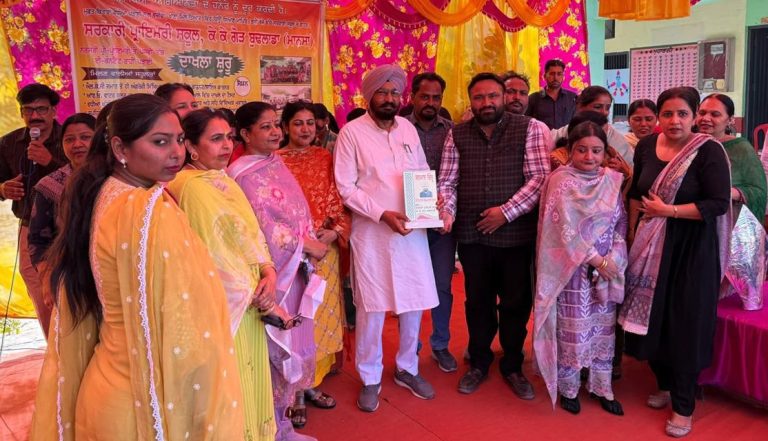 ਹਲਕਾ ਬੁਢਲਾਡਾ ਦੇ ਸਕੂਲ ਸਹੂਲਤਾਂ ਅਤੇ ਵਿੱਦਿਅਕ ਪ੍ਰਾਪਤੀਆਂ ਵਿੱਚ ਮੋਹਰੀ-ਵਿਧਾਇਕ ਬੁੱਧਰਾਮ