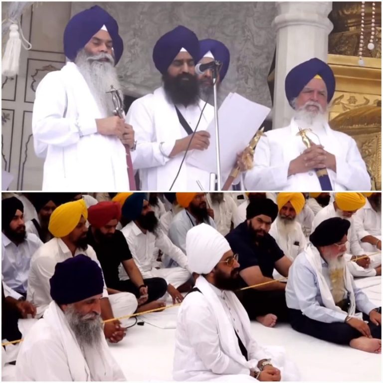 Big News; ਸ਼੍ਰੀ ਅਕਾਲ ਤਖ਼ਤ ਸਾਹਿਬ ਤੋਂ ਰਣਜੀਤ ਸਿੰਘ ਢੱਡਰੀਆਂਵਾਲੇ, ਜਥੇਦਾਰ ਗੁਰਮੁਖ ਸਿੰਘ ਤੇ ਹਰਵਿੰਦਰ ਸਿੰਘ ਸਰਨਾ ਨੂੰ ਮਿਲੀ ਮੁਆਫ਼ੀ, ਲਗਾਈ ਧਾਰਮਿਕ ਸਜ਼ਾ
