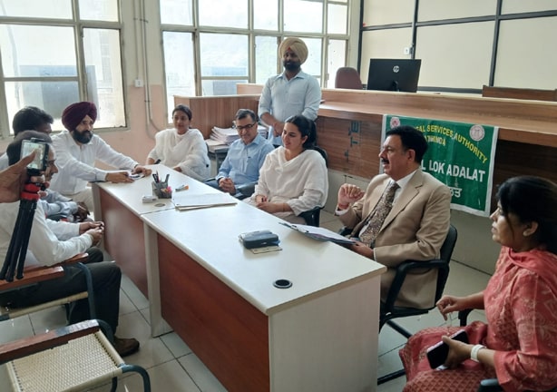 ਕੌਮੀ ਲੋਕ ਅਦਾਲਤਾਂ ਦੌਰਾਨ ਪੰਜਾਬ ਵਿੱਚ 481324 ਕੇਸਾਂ ਦਾ ਨਿਪਟਾਰਾ
