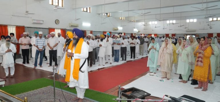 ਸਾਬਕਾ ਮੈਨੇਜਰ ਜਗਤਾਰ ਸਿੰਘ ਖੋਸਾ ਨਮਿਤ ਅੰਤਿਮ ਅਰਦਾਸ ਹੋਈ