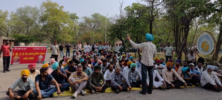 ਥਰਮਲ ਦੇ ਠੇਕਾ ਮੁਲਾਜ਼ਮਾਂ ਨੇ 3 ਜੁਲਾਈ ਦੇ ਸੂਬਾ ਪੱਧਰੀ ਧਰਨੇ ਦੀ ਤਿਆਰੀ ਵਜੋਂ ਕੀਤੀ ਗੇਟ ਰੈਲੀ