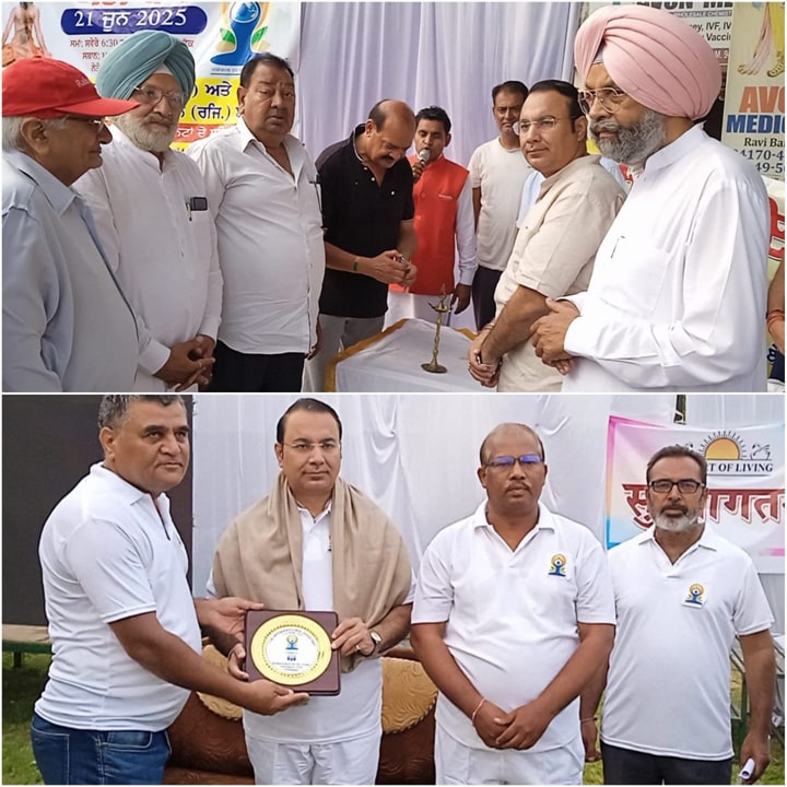 ਬਠਿੰਡਾ ਦੇ ਇਤਿਹਾਸਕ ਕਿਲੇ ’ਚ ਯੋਗ ਦਿਵਸ ਮਨਾਇਆ, ਮੁੱਖ ਮਹਿਮਾਨ ਵਜੋਂ ਪੁੱਜੇ ਪ੍ਰਧਾਨ ਅਮਰਜੀਤ ਮਹਿਤਾ