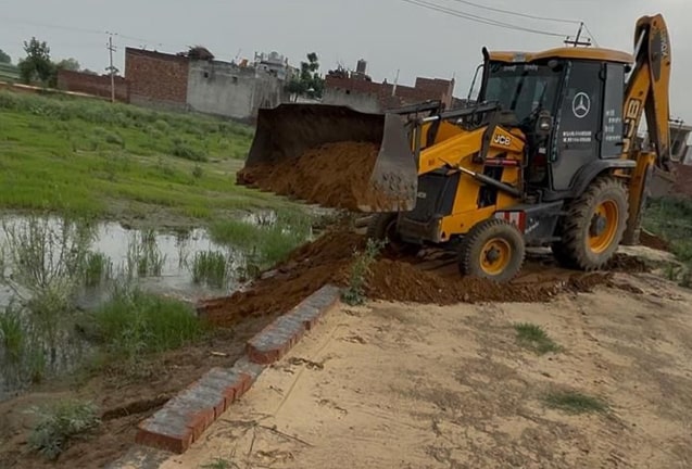PDA ਨੇ ਪਿੰਡ ਦੁਲੱਦੀ ਵਿਖੇ ਵਿਕਸਿਤ ਕੀਤੀ ਅਣ-ਅਧਿਕਾਰਤ ਕਲੋਨੀ ਢਾਹੀ