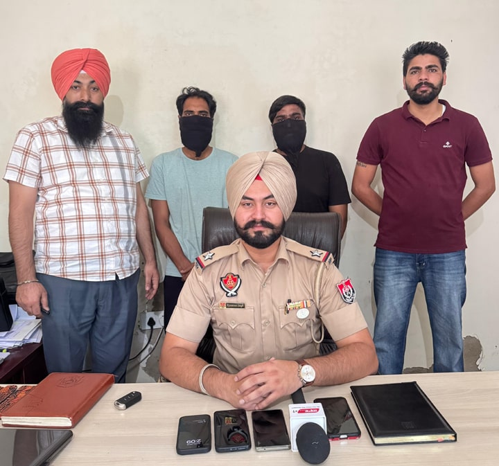 CIA Mohali ਦੀ ਟੀਮ ਵੱਲੋਂ ਲੁੱਟ/ਖੋਹ ਕਰਨ ਵਾਲ਼ਾ 6 ਮੈਂਬਰੀ ਗਿਰੋਹ ਗ੍ਰਿਫਤਾਰ