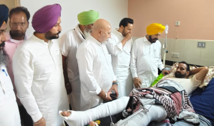 ਬਲਤੇਜ ਪੰਨੂ ਅਤੇ ਚੁਸਪਿੰਦਰ ਚਾਹਲ ਨੇ ਸਾਬਕਾ ਫੌਜੀ ਰਣਬੀਰ ਸਿੰਘ ਨਾਲ ਮੁਲਾਕਾਤ ਕਰਕੇ ਜਾਣਿਆਂ ਹਾਲ-ਚਾਲ