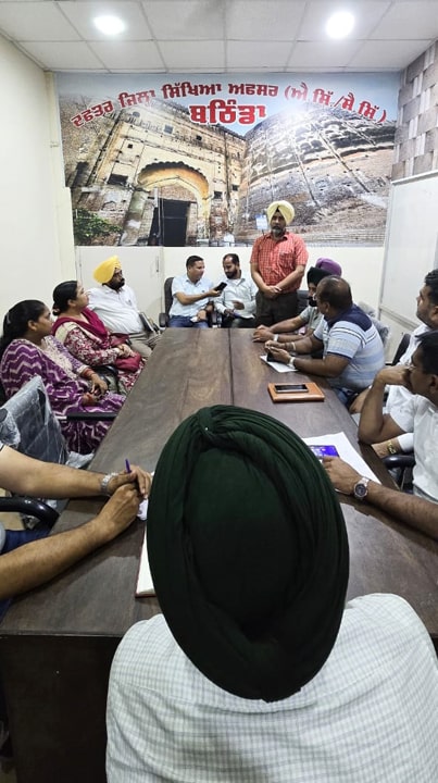 ਗਰਮ ਰੁੱਤ ਜੋਨ ਪੱਧਰੀ ਖੇਡਾਂ ਸੰਬੰਧੀ ਹੋਈ ਮੀਟਿੰਗ
