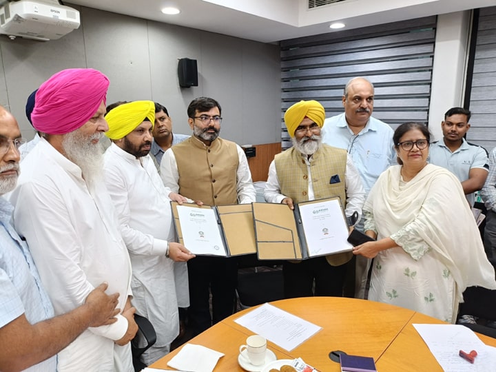 ਆਈ.ਆਈ.ਟੀ. ਰੂਪਨਗਰ ਅਤੇ ਸਰਕਾਰੀ ਪੋਲੀਟੈਕਨਿਕ ਕਾਲਜ ਅੰਮ੍ਰਿਤਸਰ ਦਰਮਿਆਨ  ਐਮ.ਓ.ਯੂ. ‘ਤੇ ਹਸਤਾਖਰ