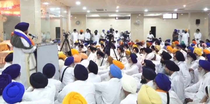 ਪ੍ਰਧਾਨ ਬਣਨ ਤੋਂ ਬਾਅਦ ਜਥੇਦਾਰ ਹਰਪ੍ਰੀਤ ਸਿੰਘ ਦਾ ਧਮਾਕੇਦਾਰ ਭਾਸ਼ਣ; ਸੁਖਬੀਰ ਬਾਦਲ ਨੂੰ ਦਿੱਤੀ ਇਹ ਚੁਣੌਤੀ