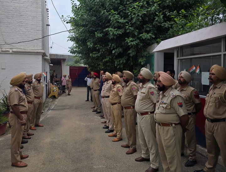 ਸਬ-ਜੇਲ੍ਹ ਮੋਗਾ ਵਿੱਚ ਮੋਗਾ ਪੁਲਿਸ ਵੱਲੋਂ ਅਚਾਨਕ ਚੈਕਿੰਗ