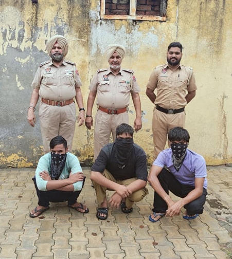 CIA ਸਟਾਫ ਮੋਗਾ ਵੱਲੋ 180 ਗ੍ਰਾਮ ਹੈਰੋਇਨ ਸਮੇਤ ਮੋਟਰ ਸਾਇਕਲ ਤਿੰਨ ਵਿਅਕਤੀ ਕਾਬੂ