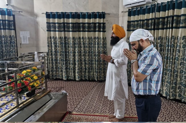 ਡੀਸੀ ਰਾਜੇਸ਼ ਧੀਮਾਨ ਤਖਤ ਸ਼੍ਰੀ ਦਮਦਮਾ ਸਾਹਿਬ ਵਿਖੇ ਹੋਏ ਨਤਮਸਤਕ,ਸਰਬਤ ਦੇ ਭਲੇ ਲਈ ਕੀਤੀ ਅਰਦਾਸ