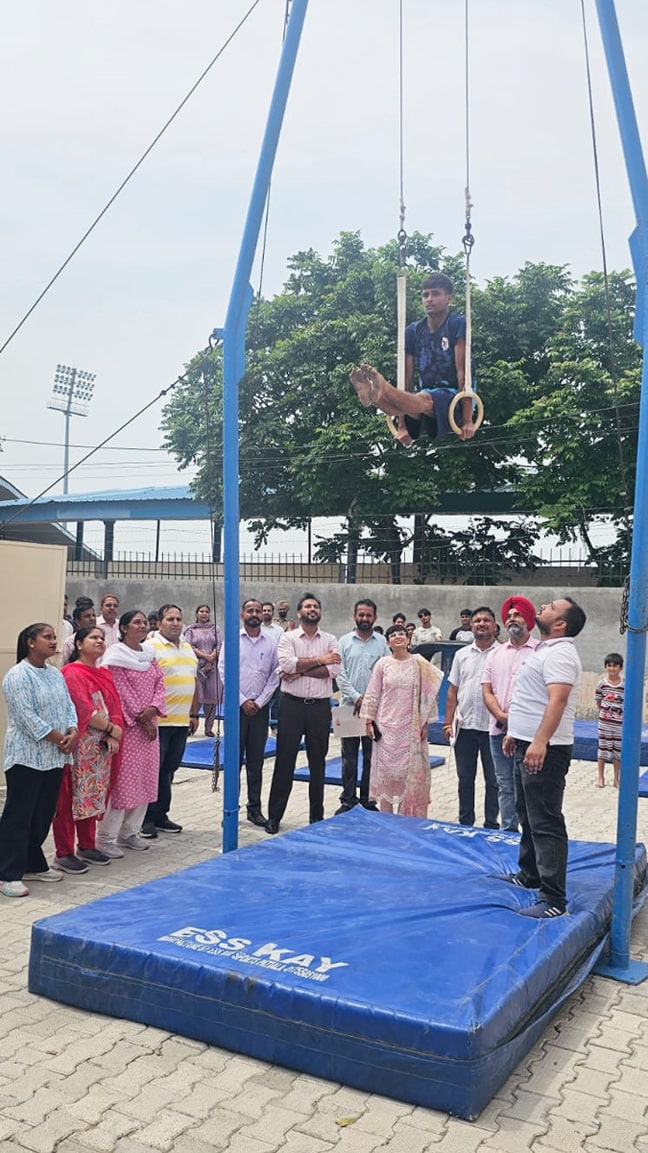 ਜਿਮਨਾਸਟਿਕ ਮਨ ਦੇ ਤਾਲਮੇਲ ਅਤੇ ਸਾਹਸ ਦਾ ਪ੍ਰਤੀਕ:ਪੂਨਮ ਸਿੰਘ