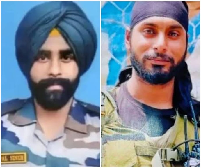 ਮੰਦਭਾਗੀ ਖ਼ਬਰ; ਕਸ਼ਮੀਰ ‘ਚ ਅੱਤਵਾਦੀਆਂ ਨਾਲ ਹੋਏ ਮੁਕਾਬਲੇ ਵਿਚ ਪੰਜਾਬ ਦੇ ਦੋ ਜਵਾਨ ਹੋਏ ਸ਼ਹੀਦ