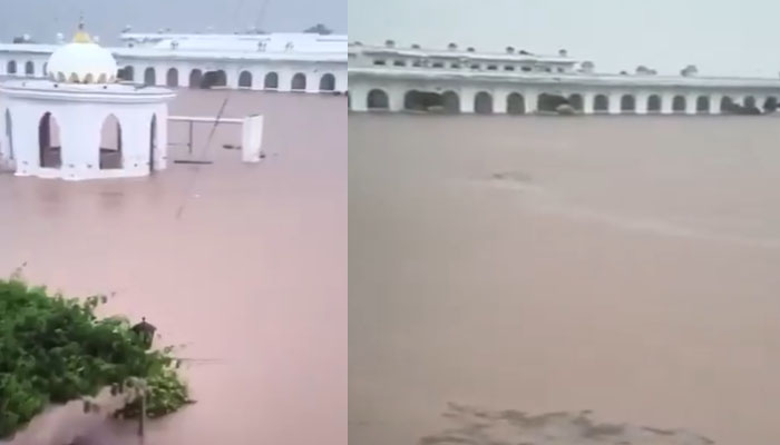 Flood in Gurudwara Kartarpur Sahib: ਪਾਕਿਸਤਾਨ ਦੇ ਗੁਰਦੁਆਰਾ ਕਰਤਾਰਪੁਰ ਸਾਹਿਬ ਵਿਚ ਦਾਖਲ ਹੋਇਆ ਹੜ੍ਹ ਦਾ ਪਾਣੀ, ਦੇਖੋ ਵੀਡੀਓ