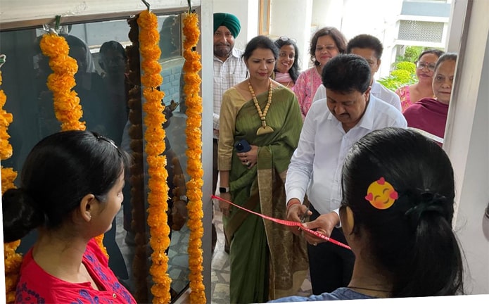 SSD Girls College Bathinda ਦੇ ਵਿਚ ਕੰਪਿਊਟਰ ਲੈਬ ਦਾ ਉਦਘਾਟਨ