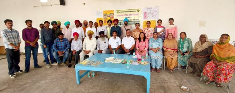 ਖੇਤੀਬਾੜੀ ਯੂਨੀਵਰਸਿਟੀ ਲੁਧਿਆਣਾ ਦੇ ਵਿਦਿਆਰਥੀਆਂ ਵੱਲੋਂ ਬੱਗਾ ਖੁਰਦ ਪਿੰਡ ਵਿੱਚ ਜਾਗਰੂਕਤਾ ਕੈਂਪ ਦਾ ਆਯੋਜਨ
