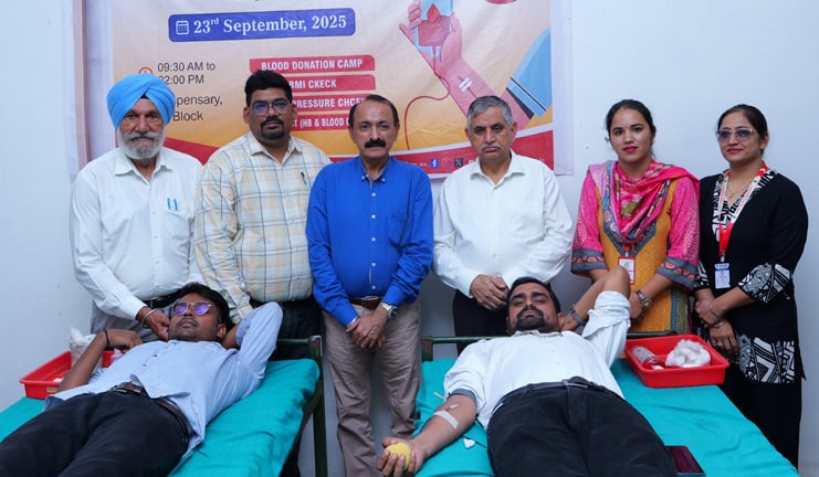 Guru Kashi University ਵਿਖੇ ਖੂਨਦਾਨ ਕੈਂਪ ਨਾਲ ਸੱਤ ਰੋਜ਼ਾ NSS ਕੈਂਪ ਦਾ ਆਗਾਜ਼