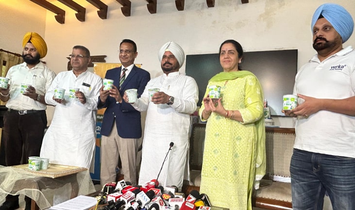ਵੇਰਕਾ ਵੱਲੋਂ ਪ੍ਰੀਮੀਅਮ ਹਾਈ ਪ੍ਰੋਟੀਨ ਪ੍ਰੋਬਾਇਓਟਿਕ ਦਹੀਂ ਲਾਂਚ