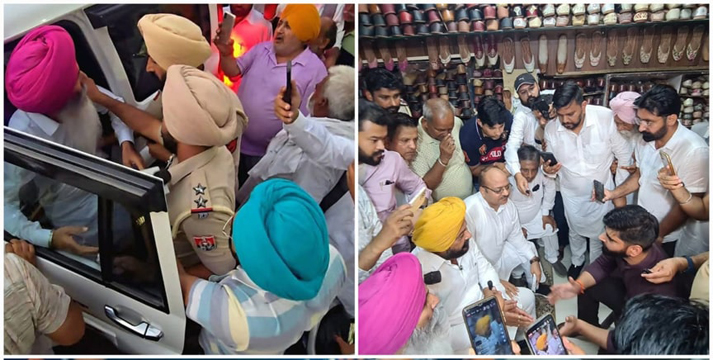 ਰਾਮਪੁਰਾ ਫ਼ੂਲ ‘ਚ ਨਵਾਂ ਰੇਲਵੇ ਪੁਲ ਦੀ ਖੁਸ਼ੀ ‘ਚ ਲੱਡੂ ਵੰਡਣ ਨੂੰ ਲੈ ਕੇ ਕਾਂਗਰਸ ਤੇ ਪੁਲਿਸ ਪ੍ਰਸ਼ਾਸਨ ‘ਚ ਤਕਰਾਰਬਾਜ਼ੀ