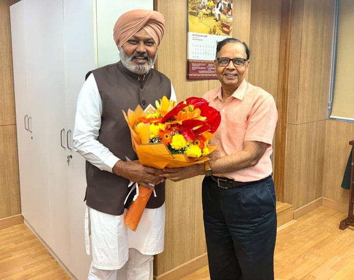 ਵਿੱਤ ਮੰਤਰੀ ਹਰਪਾਲ ਚੀਮਾ ਨੇ ਕੀਤੀ 16ਵੇਂ ਵਿੱਤ ਕਮਿਸ਼ਨ ਦੇ ਚੇਅਰਮੈਨ ਨਾਲ ਪ੍ਰਭਾਵਸ਼ਾਲੀ ਮੀਟਿੰਗ, 20,000 ਕਰੋੜ ਰੁਪਏ ਦੇ ਵਿਸ਼ੇਸ਼ ਪੈਕੇਜ ਦੀ ਕੀਤੀ ਮੰਗ