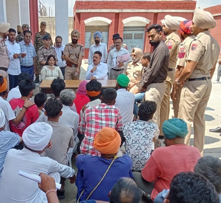 Bathinda ਦੀ ਕੇਂਦਰੀ ਜੇਲ੍ਹ ਅਤੇ ਤੇ ਵੂਮੈਨ ਜੇਲ੍ਹ ‘ਚ ਕਾਨੂੰਨੀ ਸਹਾਇਤ ਕੈਂਪ ਆਯੋਜਿਤ