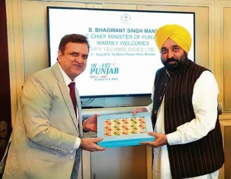 ਮਾਨ ਸਰਕਾਰ ਨੇ ਪੰਜਾਬ ਨੂੰ ਬਣਾਇਆ IT Hub; Sify Infinit ਦੇ ₹611 ਕਰੋੜ ਦੇ ਨਿਵੇਸ਼ ਨਾਲ ਪੰਜਾਬ ਨੇ ਡਿਜੀਟਲ ਯੁੱਗ ਵਿੱਚ ਮਾਰੀ ਇਤਿਹਾਸਕ ਛਾਲ