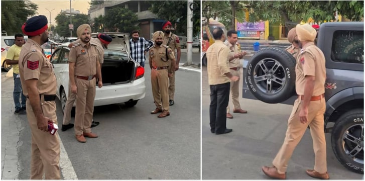 Bathinda Police ਨੇ ਤਿਊਹਾਰਾਂ ਦੇ ਮੱਦੇਨਜ਼ਰ ਜ਼ਿਲ੍ਹੇ ‘ਚ ਕੀਤੀ ਵਿਸ਼ੇਸ ਨਾਕੇਬੰਦੀ