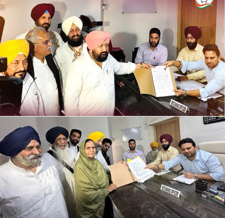 ਤਰਨ ਤਾਰਨ ਜ਼ਿਮਨੀ ਚੋਣ: ਨਾਮਜ਼ਦਗੀਆਂ ਦੇ ਤੀਸਰੇ ਦਿਨ 3 ਨਾਮਜ਼ਦਗੀ ਪੱਤਰ ਦਾਖ਼ਲ