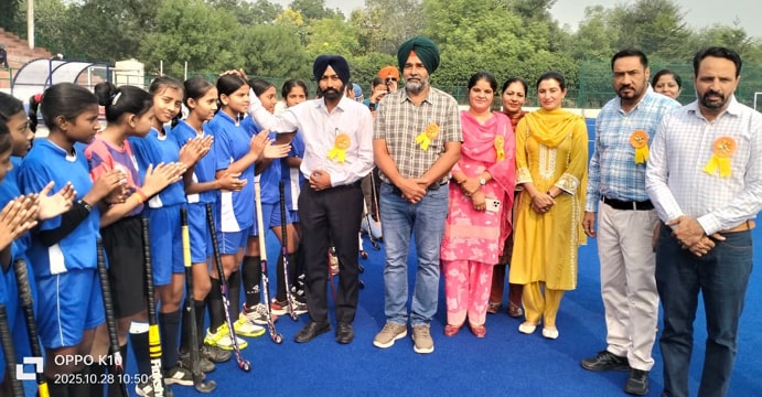 69ਵੀਆਂ ਅੰਤਰ ਜ਼ਿਲ੍ਹਾ ਸਕੂਲ ਖੇਡਾਂ ਹਾਕੀ ਅੰਡਰ-14 ਲੜਕੀਆਂ ਦੇ ਮੁਕਾਬਲੇ ਸ਼ੁਰੂ