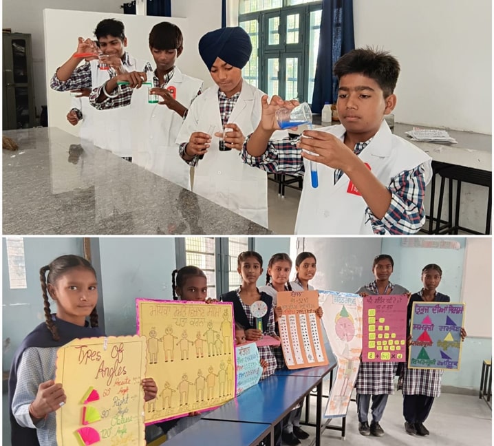 Govt High School ਵਿਰਕ ਖੁਰਦ ਵਿਖ਼ੇ ਸਾਇੰਸ ਅਤੇ ਗਣਿਤ ਮੇਲਾ ਆਯੋਜਿਤ