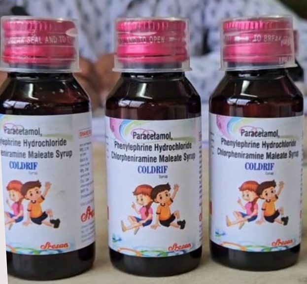Ban; ਪੰਜਾਬ ‘ਚ Coldrif Cough Syrup ਹੋਈ Ban , ਕਈ ਸੂਬਿਆਂ ‘ਚ ਬੱਚਿਆਂ ਦੀ ਮੌ+ਤ ਤੋਂ ਬੱਚਿਆਂ ਚੁੱਕਿਆ ਕਦਮ