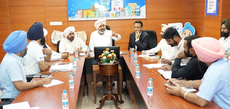 FM Harpal Singh Cheema ਵੱਲੋਂ ਵੇਰਕਾ ਆਊਟਸੋਰਸਡ ਯੂਨੀਅਨ ਦੇ ਮੁੱਦਿਆਂ ਦੇ ਹੱਲ ਲਈ ਉੱਚ-ਪੱਧਰੀ ਕਮੇਟੀ ਬਣਾਉਣ ਦੇ ਨਿਰਦੇਸ਼