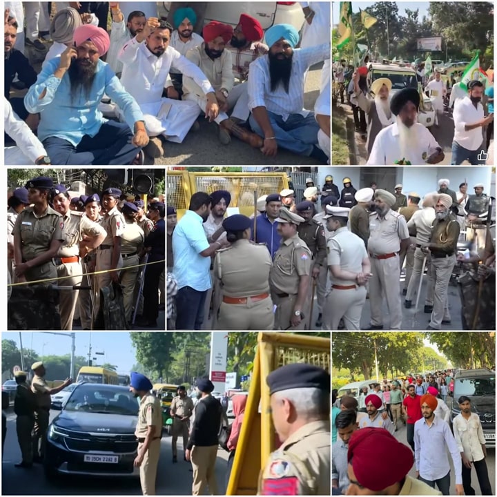 Panjab University ‘ਚ ਮਾਹੌਲ ਤਨਾਣਪੂਰਨ; ਕਿਸਾਨਾਂ ਰੋਕਾਂ ਤੋੜ ਕੇ ਚੰਡੀਗੜ੍ਹ ‘ਚ ਦਾਖਲ ਹੋਏ
