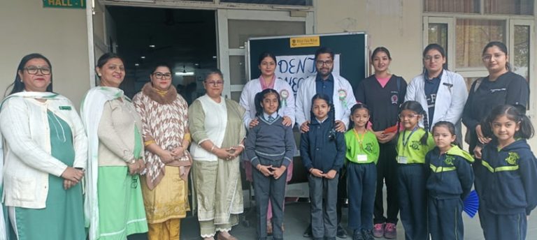 Silver Oaks School Bibiwala Road Bathinda ਵਿਖੇ ਡੈਂਟਲ ਚੈਕਅੱਪ ਕੈਂਪ ਆਯੋਜਿਤ