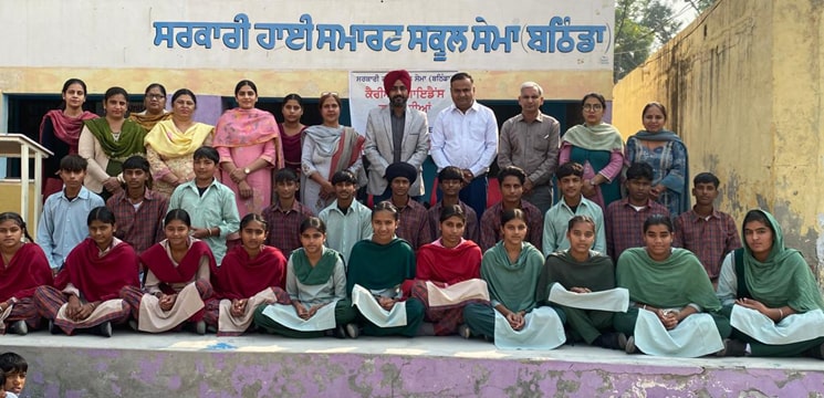 ਸਰਕਾਰੀ ਹਾਈ ਸਕੂਲ ਸੇਮਾ ਵਿਖ਼ੇ ਲਗਾਇਆ ਗਿਆ ਇੱਕ ਰੋਜਾ ਕੈਰੀਅਰ ਗਾਇਡੈਂਸ ਅਤੇ ਮੋਟੀਵੇਸ਼ਨ ਕੈਪ