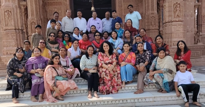 SSD Girls College ਕਾਲਜ ਪ੍ਰਬੰਧਨ ਵੱਲੋਂ ਸਟਾਫ ਲਈ ਯਾਦਗਾਰ ਸਾਲਾਸਰ ਯਾਤਰਾ ਦਾ ਆਯੋਜਨ