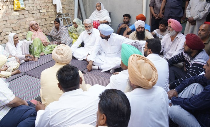 ਮਰਹੂਮ ਕਬੱਡੀ ਖਿਡਾਰੀ ਤੇਜਪਾਲ ਦੇ ਪ੍ਰਵਾਰ ਨੂੰ ਮਿਲੇ ਰਾਜਾ ਵੜਿੰਗ, ਦਿਵਾਇਆ ਇਨਸਾਫ਼ ਦਾ ਭਰੋਸਾ