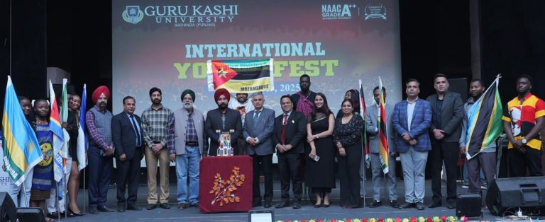 Guru Kashi University ਵਿਖੇ ਦੱਖਣੀ ਅਫਰੀਕਾ ਦੇ ਵਿਦਿਆਰਥੀਆਂ ਵੱਲੋਂ “ਇੰਟਰਨੈਸ਼ਨਲ ਯੂਥ ਫੈਸਟ” ਆਯੋਜਿਤ