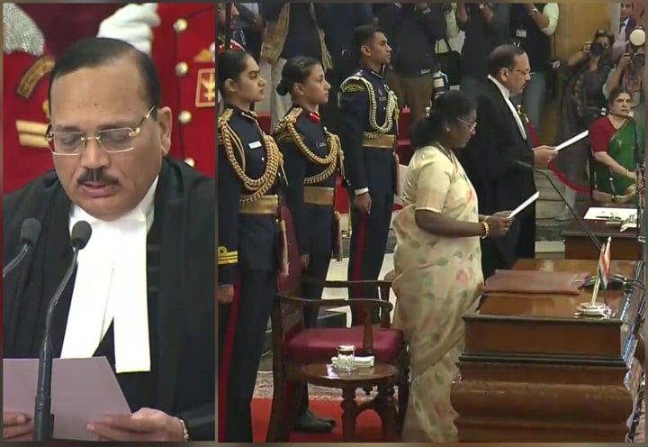 Justice Suriya kant ਨੇ Supreme court ਦੇ Chief Justice ਵਜੋਂ ਚੁੱਕੀ ਸਹੁੰ