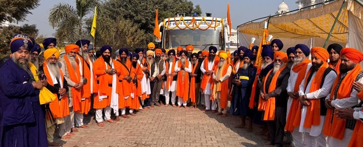 ਸ਼੍ਰੋਮਣੀ ਕਮੇਟੀ ਵੱਲੋਂ ਆਰੰਭ ‘ਸੀਸ ਮਾਰਗ ਨਗਰ ਕੀਰਤਨ’ ਦੂਸਰੇ ਦਿਨ ਤਰਾਵੜੀ ਤੋਂ ਅੰਬਾਲਾ ਲਈ ਹੋਇਆ ਰਵਾਨਾ